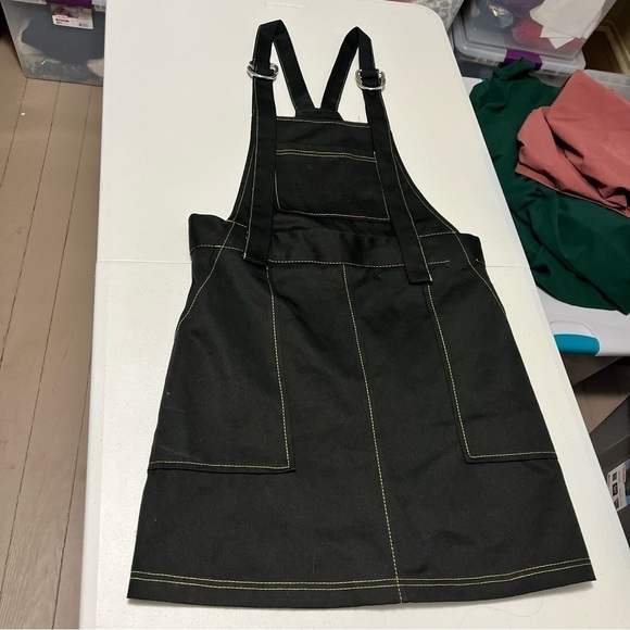 The Ragged Priest Mini Dress Contrast Stitching Small Black K2 - Picture 5 of 9